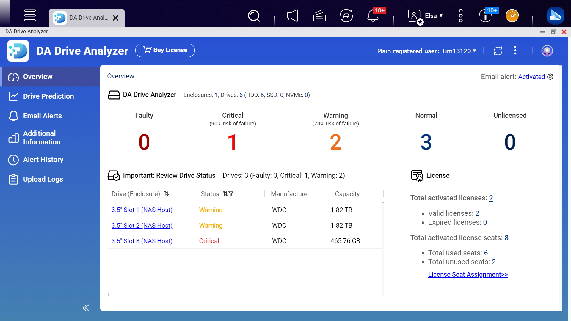 TS-464 NAS with Preconfigured RAID